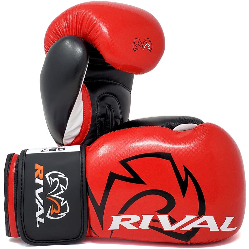 RIVAL Boxing RB7 Fitness Plus Bag Gloves, Ergo Strap System and High-Density Layered Padding for Heavy Bag and Mitt Work - Image 1